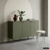 sweeek - Sideboard mit Holzdekor und Metall 3 Türen 120cm - Produktbild-Vorschau 5