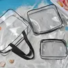 3-in-1 SET REISEKOSMETIKTASCHE TRANSPARENT MIT Produktbild-Vorschau 2