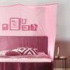 LUMALAND Moskitonetz - Waschbar - 220x200x210 cm - Pink Produktbild-Vorschau 1