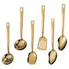 Edelstahl-Kochutensilien-Set, 6-teilig, Titan-Beschichtung, Produktbild-Vorschau 1