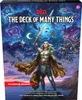 The image shows the box art for the Dungeons & Dragons "The Deck of Many Things" supplement and card deck. Voir les images du produit