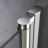 B:100xT:100x197cm 180°Falttür Nano+ESG Glas Eckeinstieg Produktbild-Vorschau 6