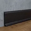 Sockelleiste Kunststoff 12.8 x 60 x 2500 mm Schwarz PVC Produktbild-Vorschau 3