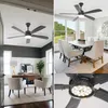 ZMH Ventilateur de plafond avec éclairage Silencieux Voir les images du produit 7