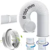 Klimaanlage Schlauch Verlängerung 200cm mit Adapter 130mm Produktbild-Vorschau 1