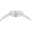 A side view of a white Versace watch with a gold crown. Náhled obrázku produktu