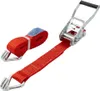 UNITRAILER Spanngurt mit Ratsche 4m 50mm 5t Rot Zweiteilig Produktbild-Vorschau 1