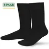 Hipperboo® 8 paar Bamboe sokken - Maat 43-46 - Zwart - Productafbeelding-voorbeeld 1