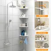Étagère de salle de bain Étagère télescopique en acier Voir les images du produit 6