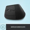 Logitech Lift Left Vertical Ergonomic Mouse - GRAPHITE Produktbild-Vorschau 5