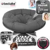 TecTake 403552, Polyester, Ocel, Černá Náhled obrázku produktu 4