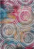 A flat lay image of a rug with a mandala pattern. Podgląd zdjęcia produktu