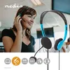 Nedis PC-Headset - Auf Ohr - Stereo - 2x 3.5 mm - Produktbild-Vorschau 5