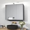 kalb | LED Aufbau Spiegelleuchte Lancea 34cm Steckdose & Produktbild-Vorschau 7