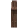 Wandregale 2 Stk. Braun Eichen-Optik 50x12x50 cm Produktbild-Vorschau 5