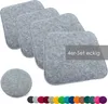 heimtexland ® Sitzkissen Set Filz Stuhlkissen Stuhlauflage Produktbild-Vorschau 1