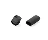 Two black vacuum cleaner attachments are displayed on a white background. Produktbild-Vorschau