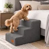 MILLYBO Hundetreppe aus Cord – Haustiertreppe für Hunde & Produktbild-Vorschau 7