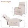 OYAJIA Relaxsessel Ergonomischer Liegesessel mit Produktbild-Vorschau 7