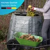 NYVI Gartenkomposter NYVIGreen 87x75x75 cm Anthrazit - Produktbild-Vorschau 5