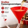 Biertrichter mit Schlauch & Zapfhahn, Party Trinktrichter Produktbild-Vorschau 5