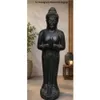 Schöner Buddha aus Steinguss perfekt für den Garten die Produktbild-Vorschau 3