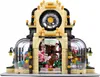 A Lego-like building block model of a botanical garden with a clock tower. Anteprima dell’immagine prodotto