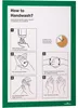DURABLE Info-Rahmen DURAFRAME® A4 2 St., 487205 grün Produktbild-Vorschau 2
