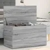 vidaXL Skrzynia do przechowywania szara Sonoma 84x42x46 cm Podgląd zdjęcia produktu 2