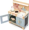 Drewniana kuchnia dla dzieci Mini Chef z akcesoriami Náhľad obrázku produktu 3