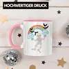 Trendation - Regenbogen Skelett Fledermaus Grafik Tasse Produktbild-Vorschau 3
