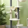 PawHut Kratzbaum Deckenhoch Katzenbaum 225-255cm Produktbild-Vorschau 9