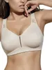 Selene Elvira Damen Plus Size Sport-BH , Beige, Größe 85E Produktbild-Vorschau 1