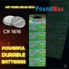 5 x CR1616 PoundMax knoflíková baterie 3V DL1616 ECR1616 Náhled obrázku produktu 6