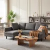BEALIFE Ecksofa mit Schlaffunktion 200x130x65 cm | 4-Sitzer Produktbild-Vorschau 3
