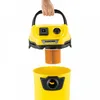 A hand holding the top part of a yellow Kärcher vacuum cleaner, with an orange filter detached. Anteprima dell’immagine prodotto