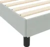 Boxspringbett mit Matratze Hellgrau 160 x 220 cm Stoff Produktbild-Vorschau 8