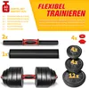RE:SPORT® Set di manubri 40 kg Set di manubri Piastre per Anteprima dell’immagine prodotto 4