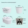 Mai & Mai Hänge WC Toilette Wand-WC Spülrandlos Weiß aus Produktbild-Vorschau 7