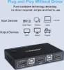 KCEVE KC-KVM201 USB3.0/ Pro HD 2 in 1 out KVM přepínač Náhled obrázku produktu 4
