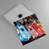 Wanduhr - Quadrat - Glasuhr - Gitarre Musik Instrument Produktbild-Vorschau 2