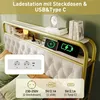 Flieks Polsterbett 140x200cm mit Ladenfunktion Stauraumbett Produktbild-Vorschau 5
