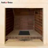 A close-up view of a fireplace grate with some ash on the hearth. Produktbild-Vorschau