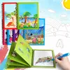 Libro da colorare con acquerelli riutilizzabili e Anteprima dell’immagine prodotto 4