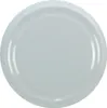 A top-down view of a light gray plate. Produktbild-Vorschau