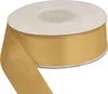 Tasiemka satynowa, wstążka złota 25mm/25m Podgląd zdjęcia produktu 1