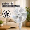 6x BURI Standventilator 45W | Höhenverstellbar 120-130 cm | Produktbild-Vorschau 5