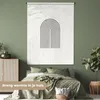 MuchoWow® Wandteppich Wandbehang Kunst - Schwarz - Weiß - Produktbild-Vorschau 4