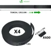 VOUNOT® Sichtschutzstreifen für Doppelstabmatten 300m x Produktbild-Vorschau 4