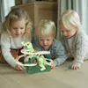 Rennbahn mit kletternden Dinosauriern und Treppe LED Sound Produktbild-Vorschau 6